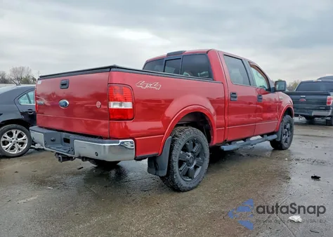 2007 Ford F150 Supercrew из США, поврежденный, VIN 1FTPW14V47KD12149